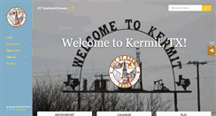 Desktop Screenshot of kermittexas.us
